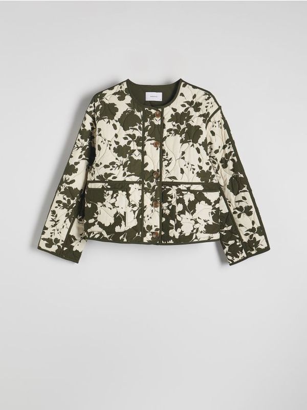 Reserved Reserved - LADIES` OUTER JACKET - maslinasto