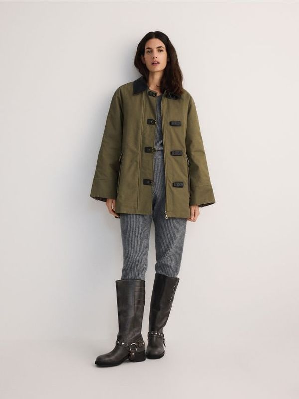 Reserved Reserved - LADIES` OUTER JACKET - zelena