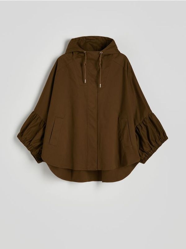 Reserved Reserved - LADIES` OUTER JACKET - zlatnosmeđe