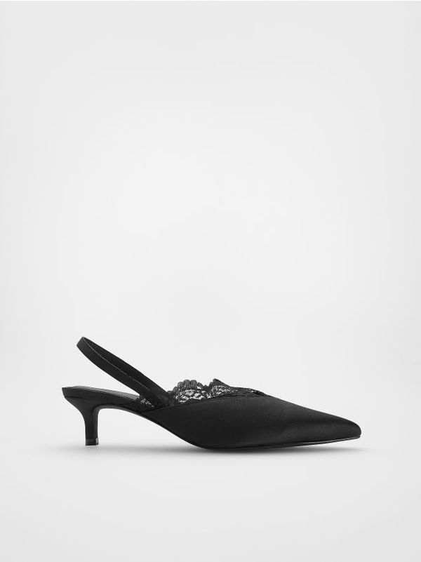 Reserved Reserved - LADIES` PUMPS - crno