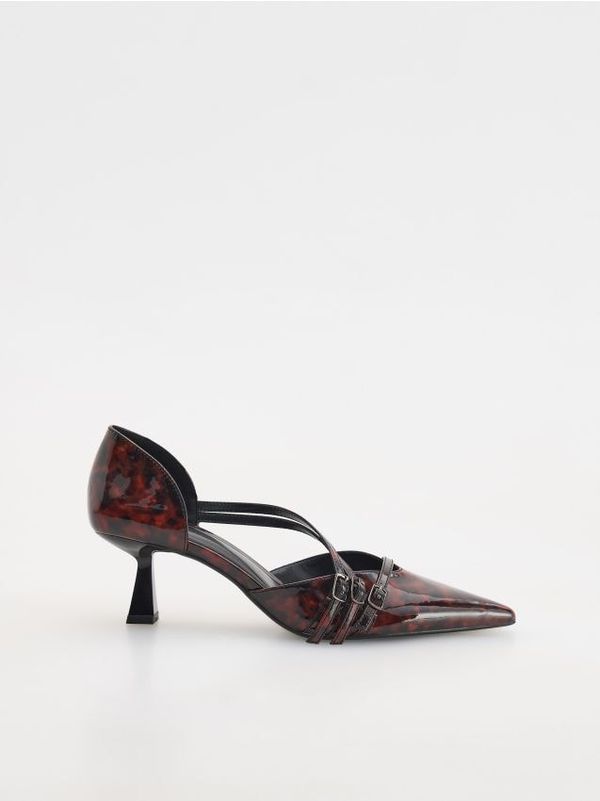 Reserved Reserved - LADIES` PUMPS - šaren