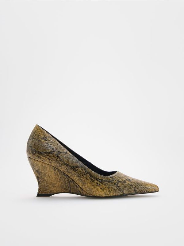 Reserved Reserved - LADIES` PUMPS - šaren