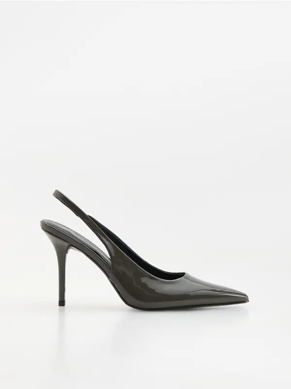 Reserved Reserved - LADIES` PUMPS - svijetlo siva