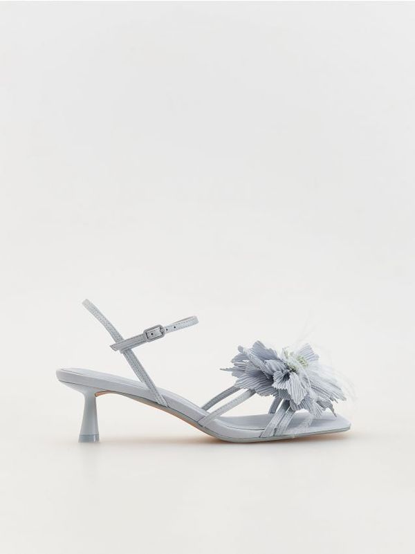 Reserved Reserved - LADIES` SANDALS - bljedoplavo