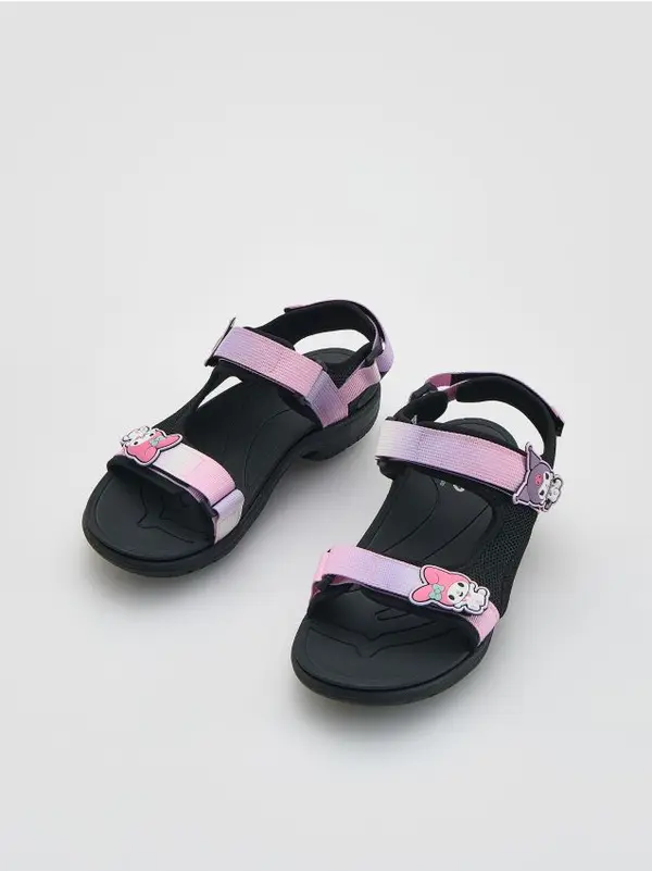 Reserved Reserved - LADIES` SANDALS - crno