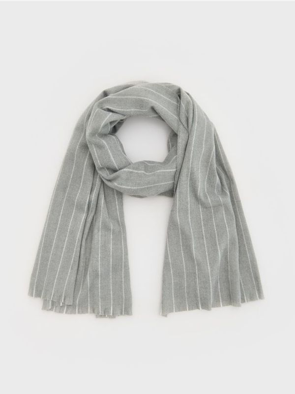 Reserved Reserved - LADIES` SCARF - srednjesivo