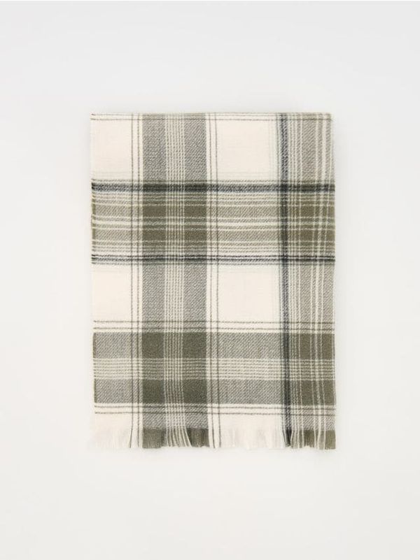 Reserved Reserved - LADIES` SCARF - zelena