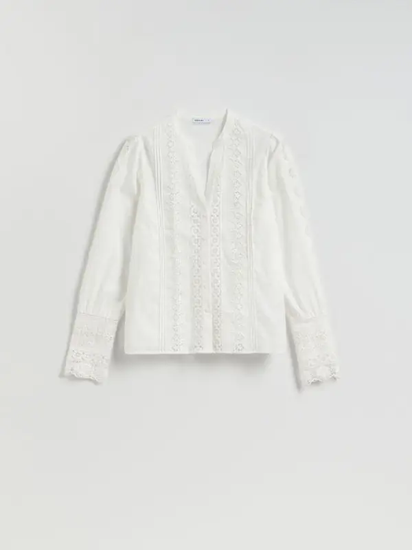 Reserved Reserved - LADIES` SHIRT - bijela