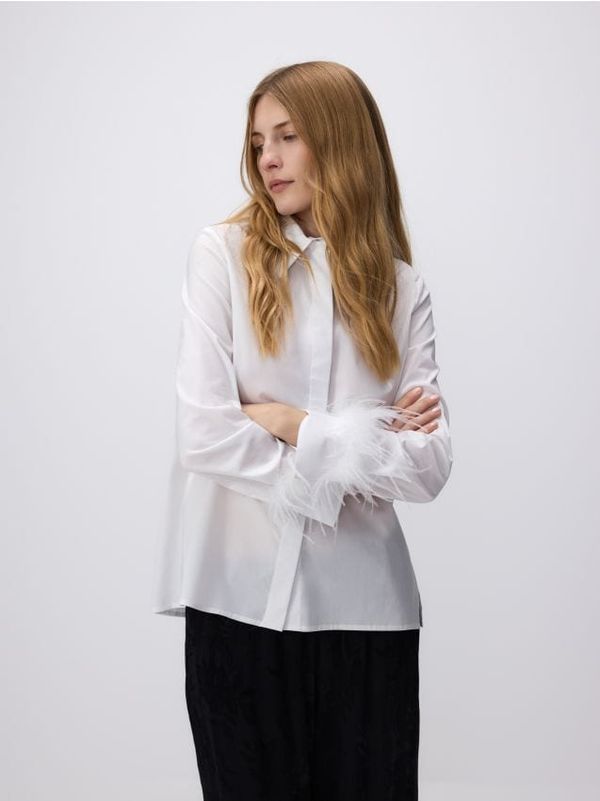 Reserved Reserved - LADIES` SHIRT - bijela