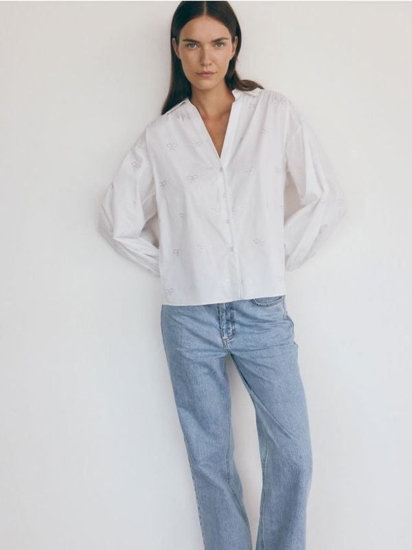 Reserved Reserved - LADIES` SHIRT - bijela