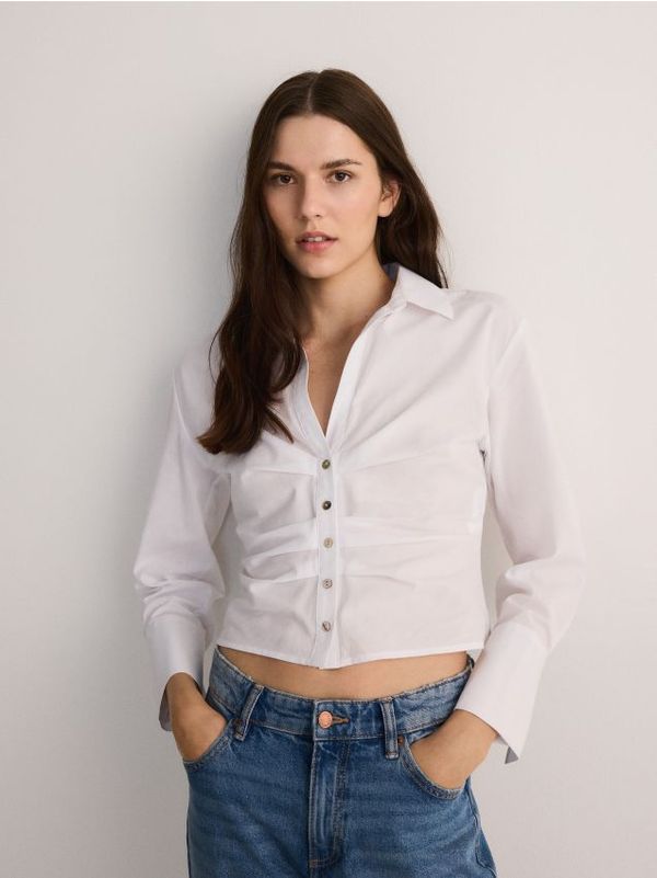 Reserved Reserved - LADIES` SHIRT - bijela