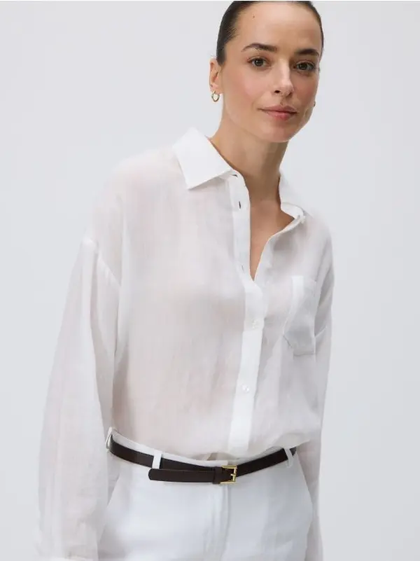 Reserved Reserved - LADIES` SHIRT - bijela