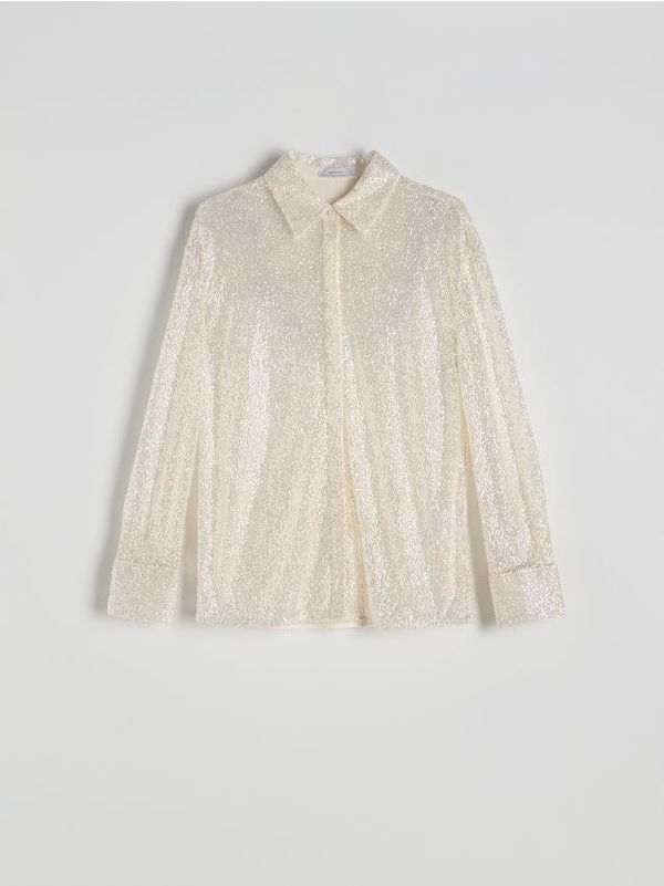 Reserved Reserved - LADIES` SHIRT - boja kože