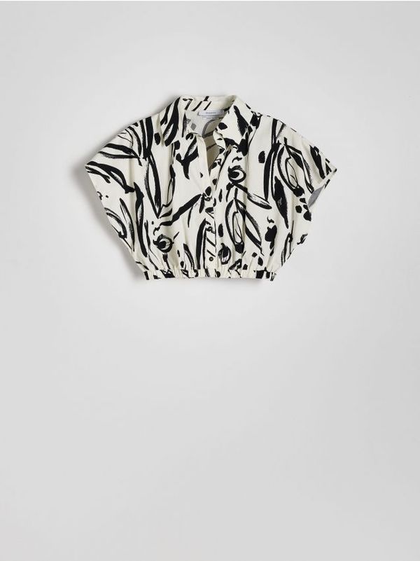 Reserved Reserved - LADIES` SHIRT - crno