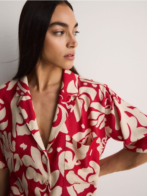 Reserved Reserved - LADIES` SHIRT - crvena