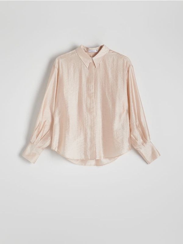 Reserved Reserved - LADIES` SHIRT - pastelnoružičasto