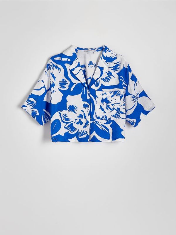 Reserved Reserved - LADIES` SHIRT - plava