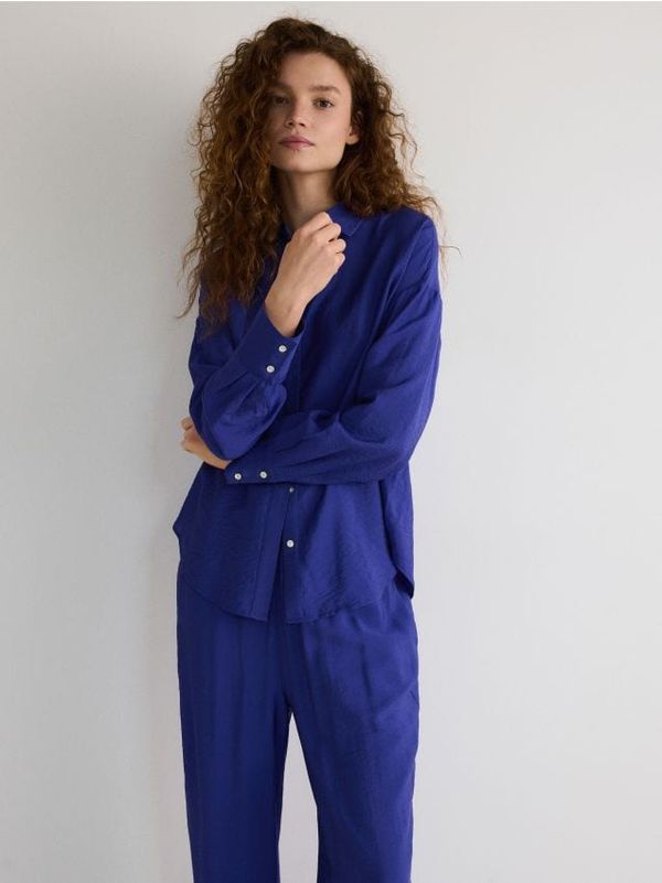 Reserved Reserved - LADIES` SHIRT - plava