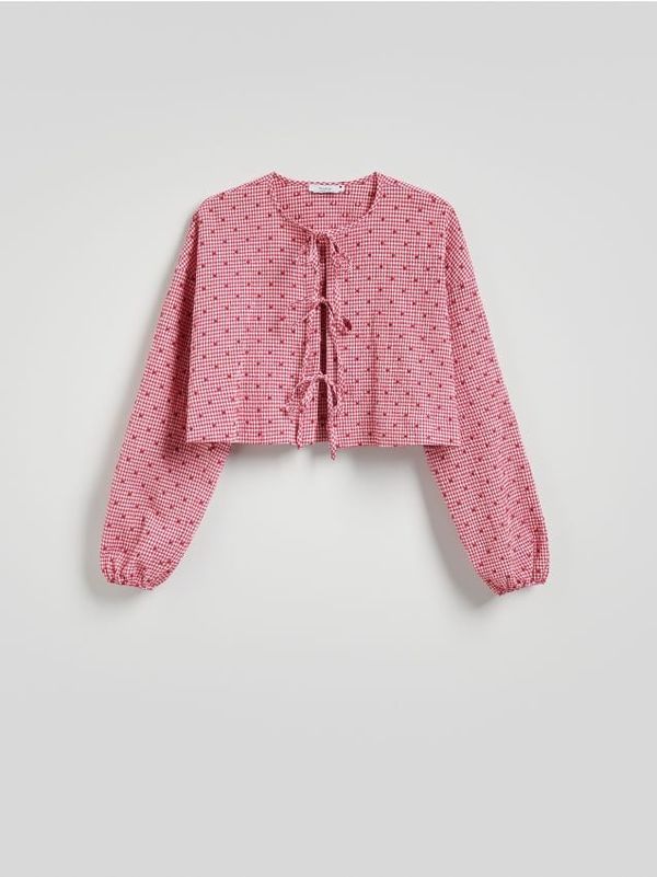 Reserved Reserved - LADIES` SHIRT - ružičasta