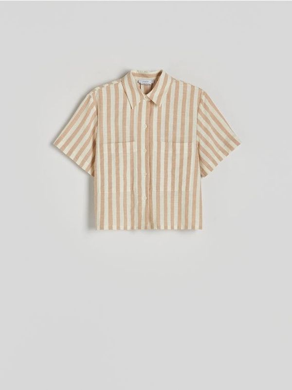 Reserved Reserved - LADIES` SHIRT - šaren