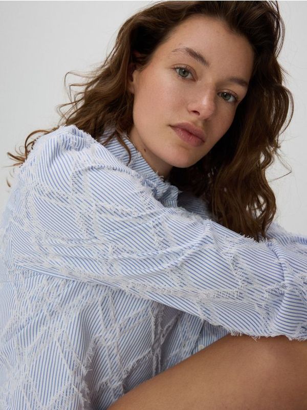 Reserved Reserved - LADIES` SHIRT - šaren