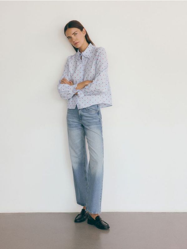 Reserved Reserved - LADIES` SHIRT - šaren