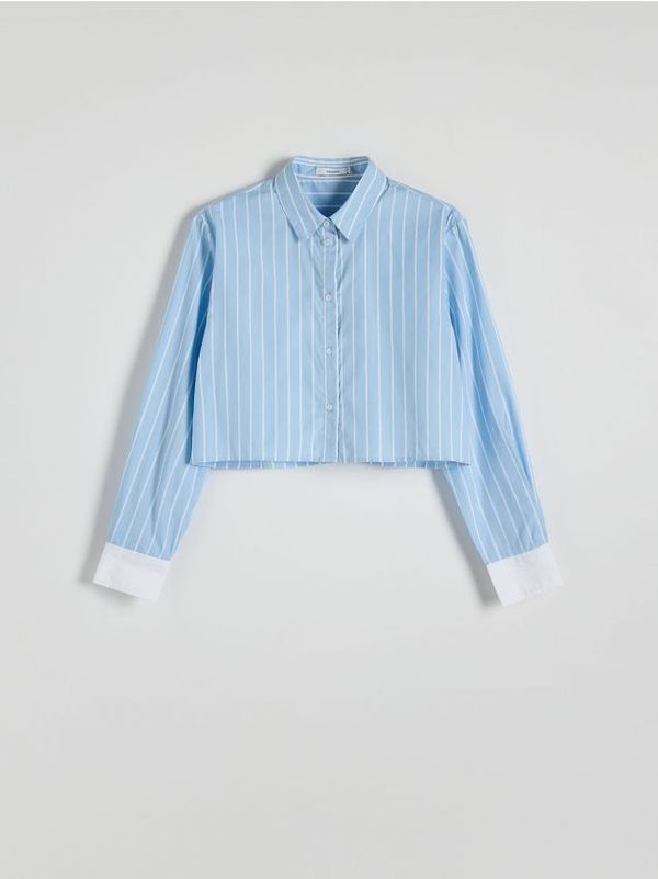 Reserved Reserved - LADIES` SHIRT - svjetloplavo