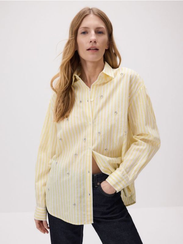 Reserved Reserved - LADIES` SHIRT - svjetložuto