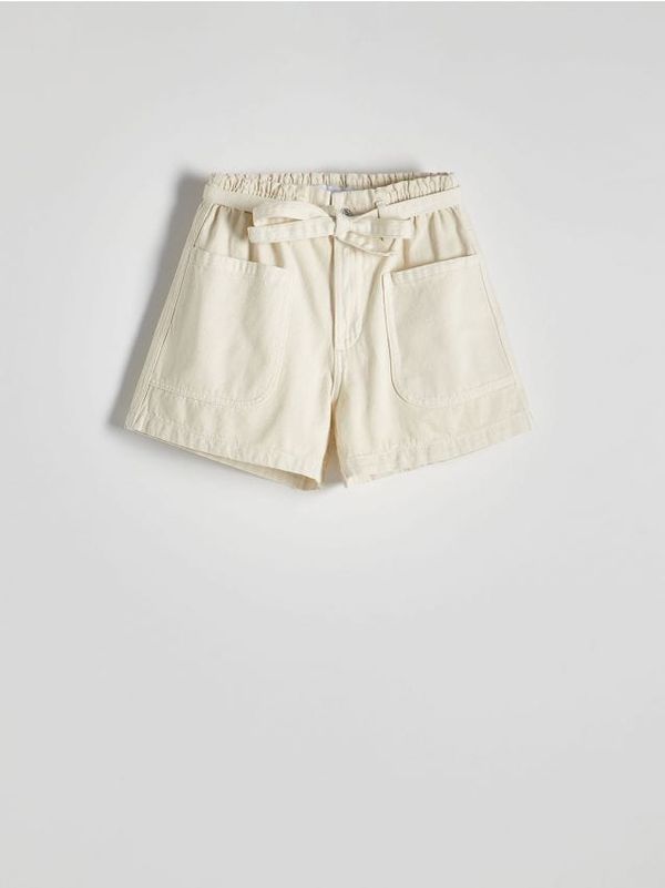 Reserved Reserved - LADIES` SHORTS - bež