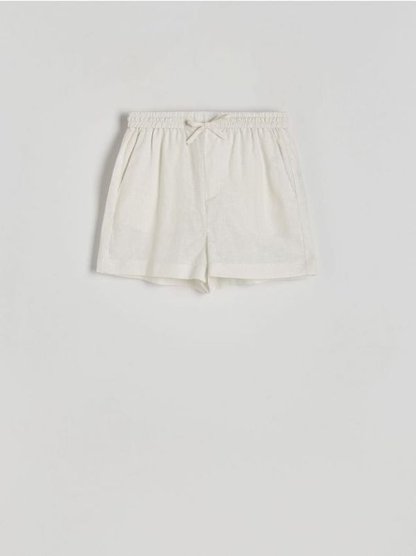 Reserved Reserved - LADIES` SHORTS - krem
