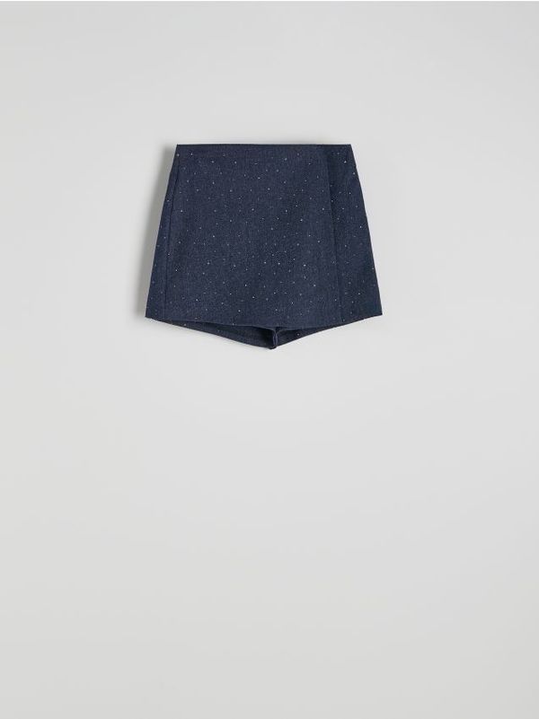 Reserved Reserved - LADIES` SHORTS - mornarsko plava