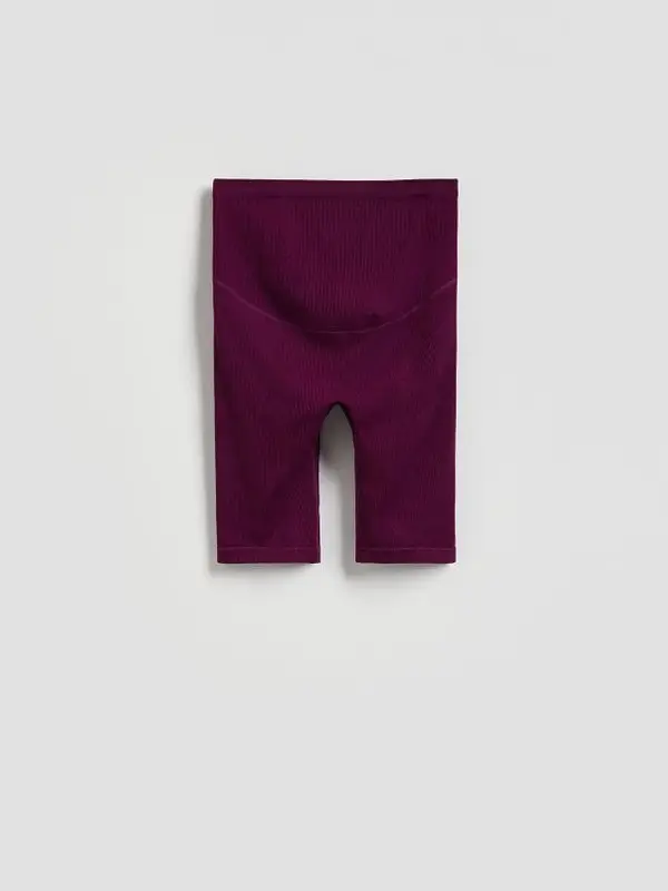 Reserved Reserved - LADIES` SHORTS - purpurna boja