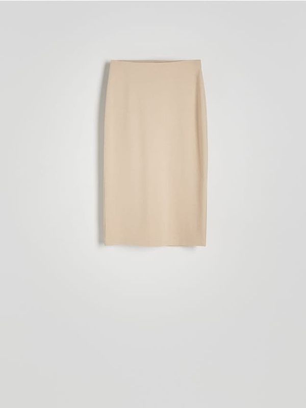 Reserved Reserved - LADIES` SKIRT - bež