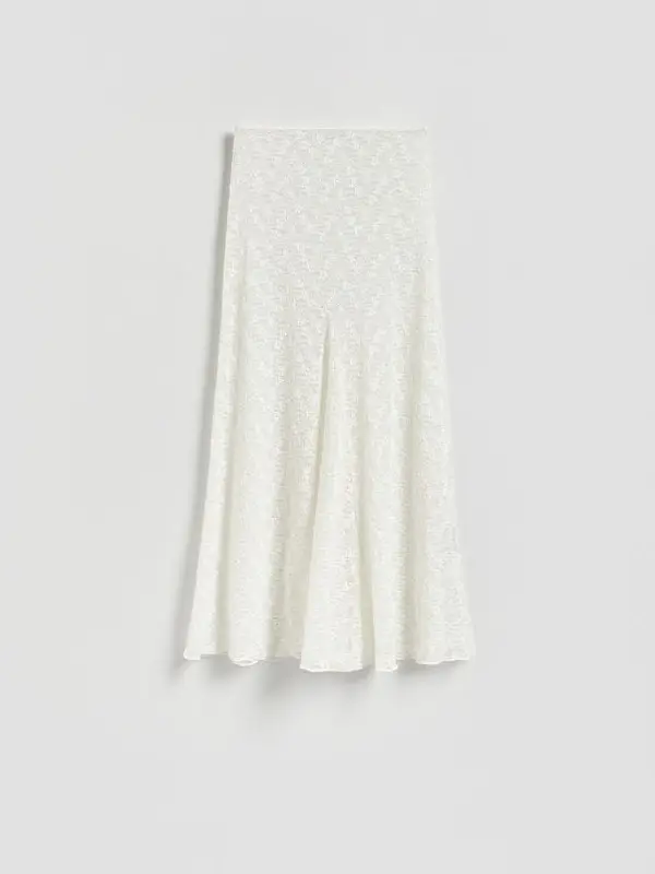 Reserved Reserved - LADIES` SKIRT - boja pšenice