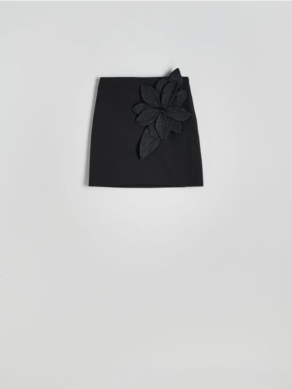 Reserved Reserved - LADIES` SKIRT - crno
