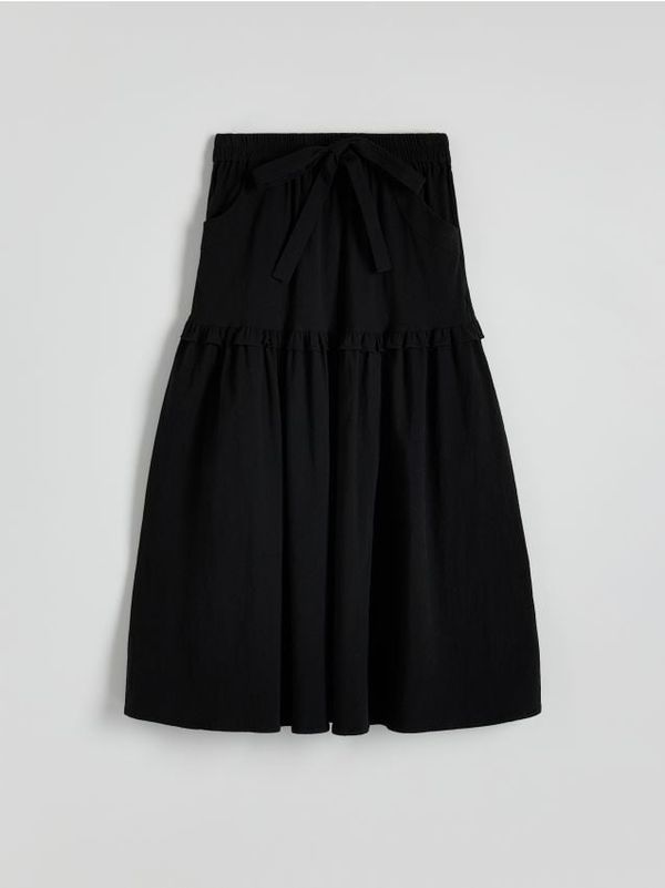 Reserved Reserved - LADIES` SKIRT - crno