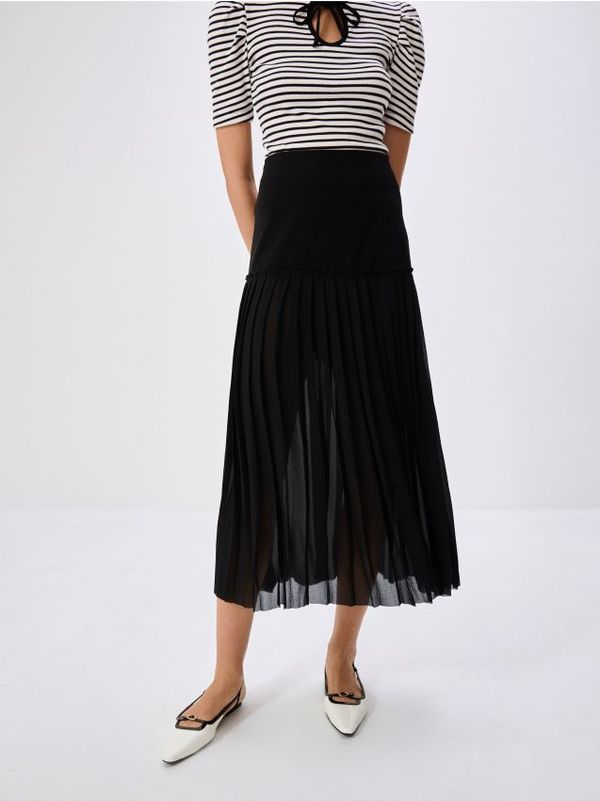 Reserved Reserved - LADIES` SKIRT - crno