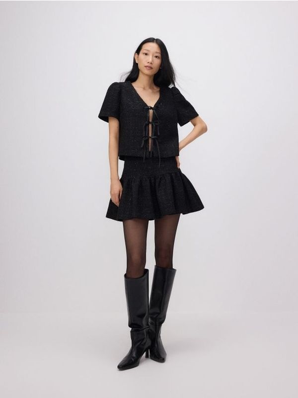 Reserved Reserved - LADIES` SKIRT - crno