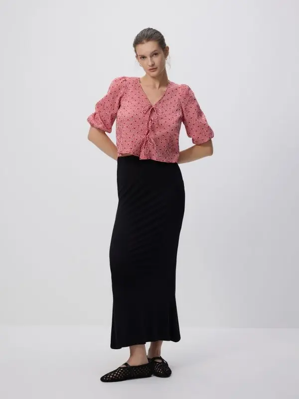 Reserved Reserved - LADIES` SKIRT - crno