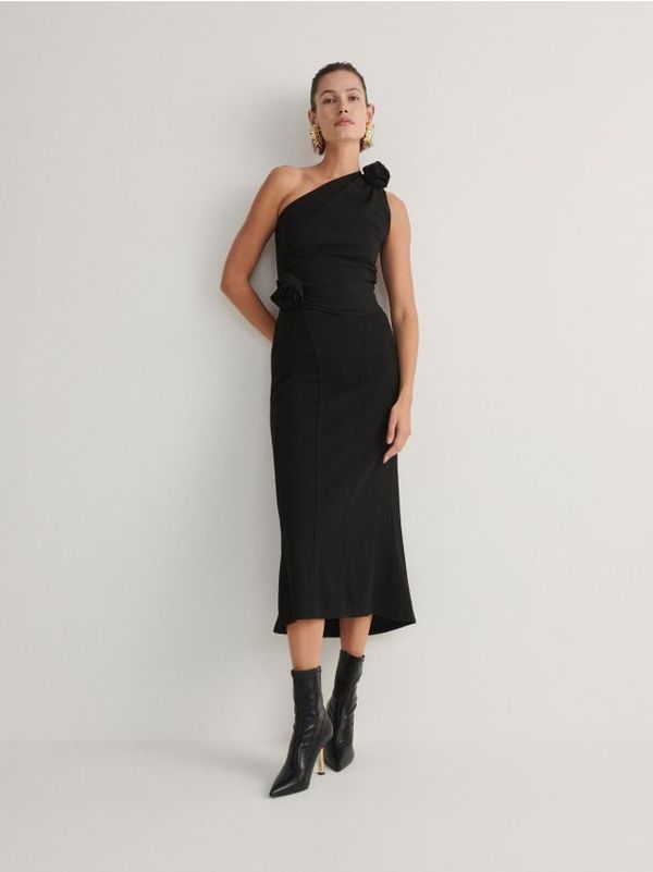 Reserved Reserved - LADIES` SKIRT - crno