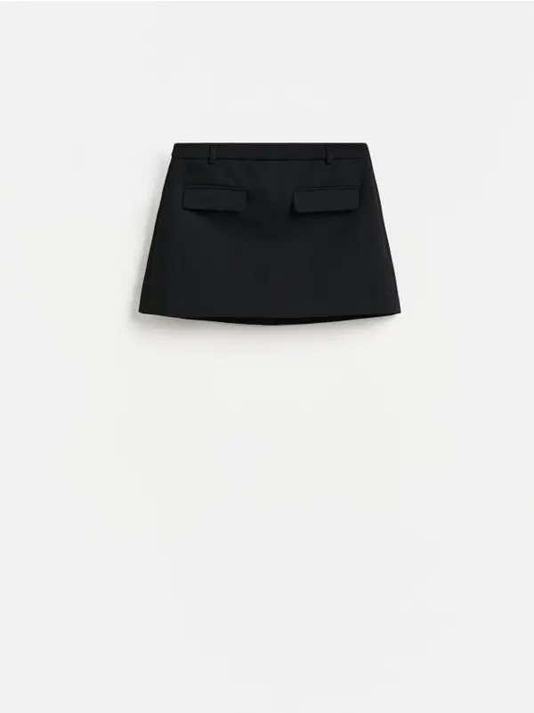 Reserved Reserved - LADIES` SKIRT - crno