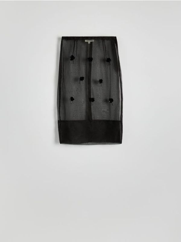 Reserved Reserved - LADIES` SKIRT - crno
