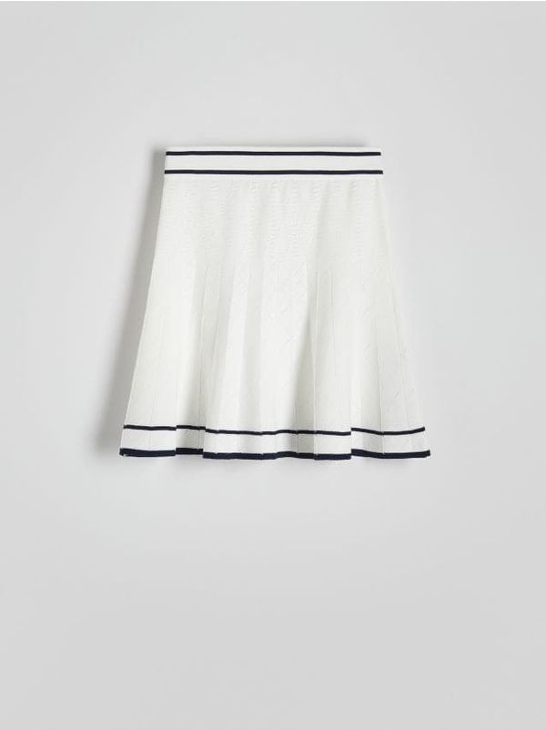 Reserved Reserved - LADIES` SKIRT - krem