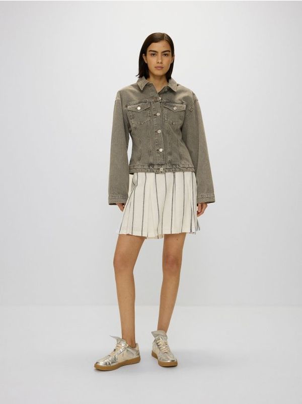 Reserved Reserved - LADIES` SKIRT - krem