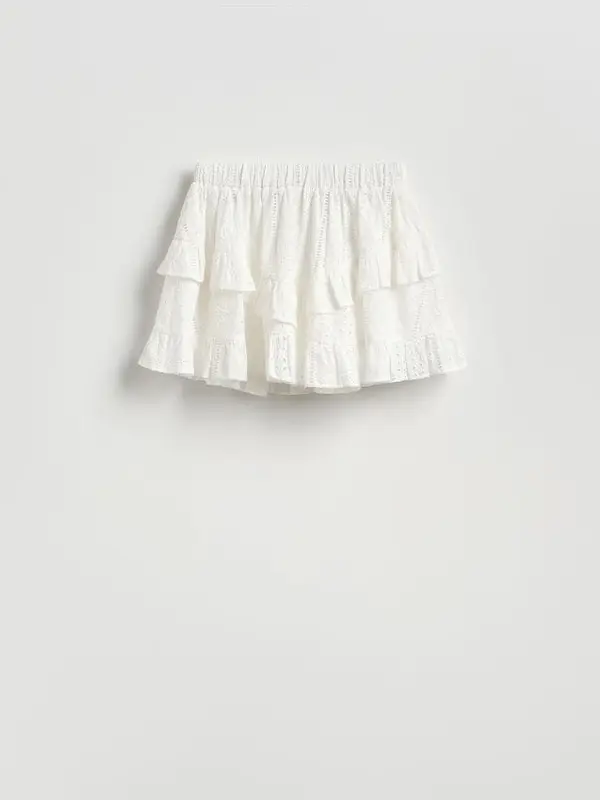 Reserved Reserved - LADIES` SKIRT - krem