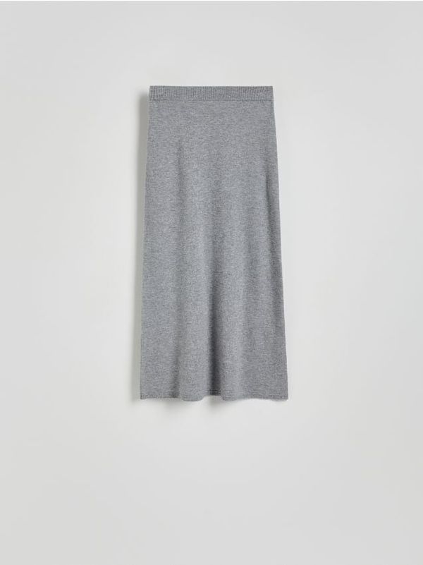 Reserved Reserved - LADIES` SKIRT - light grey