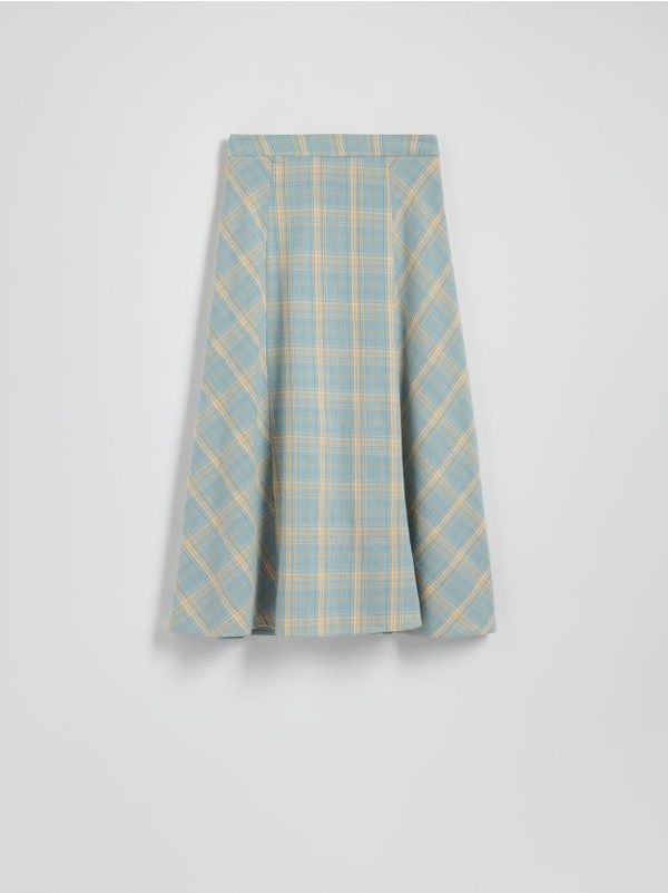 Reserved Reserved - LADIES` SKIRT - pepermint-zeleno