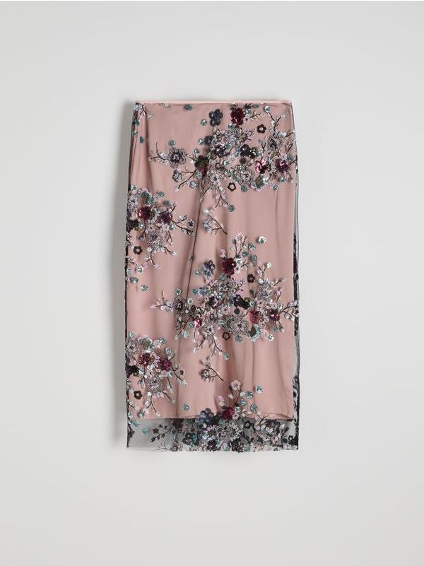 Reserved Reserved - LADIES` SKIRT - šaren