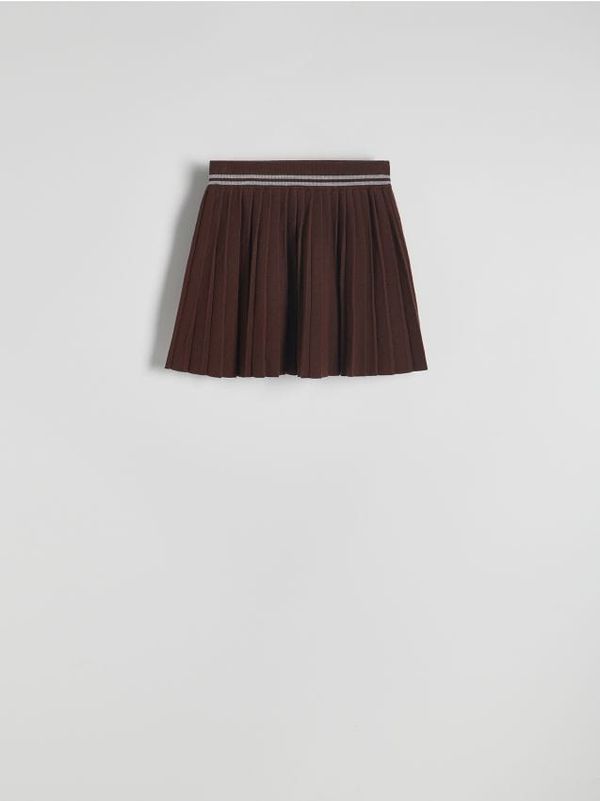 Reserved Reserved - LADIES` SKIRT - smeđi