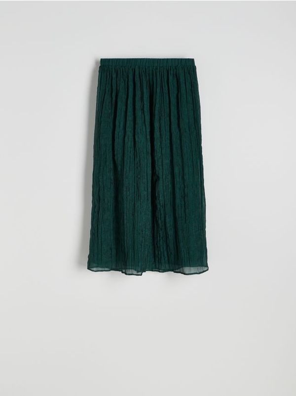 Reserved Reserved - LADIES` SKIRT - tamnozeleno